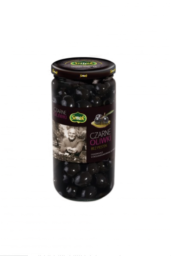 OLIWKI CZARNE BEZ PESTEK 665/310G SMAK