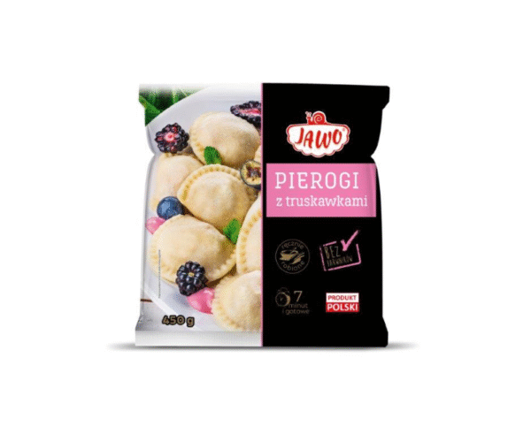 PIEROGI TRUSKAWKA JAWO 450G.