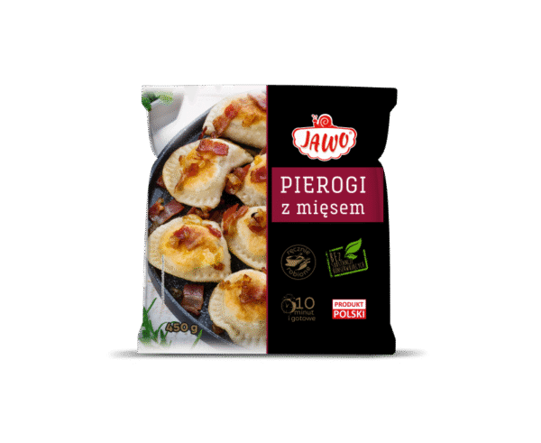 PIEROGI MIĘSO JAWO 450G.