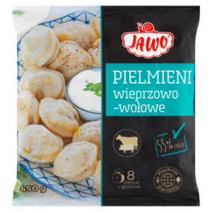 PIELMIENI WIEPRZOWO-WOŁOWE 450G JAWO.