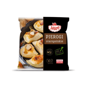 PIEROGI STAROPOL. KASZA.GRZYB.450G JAWO.