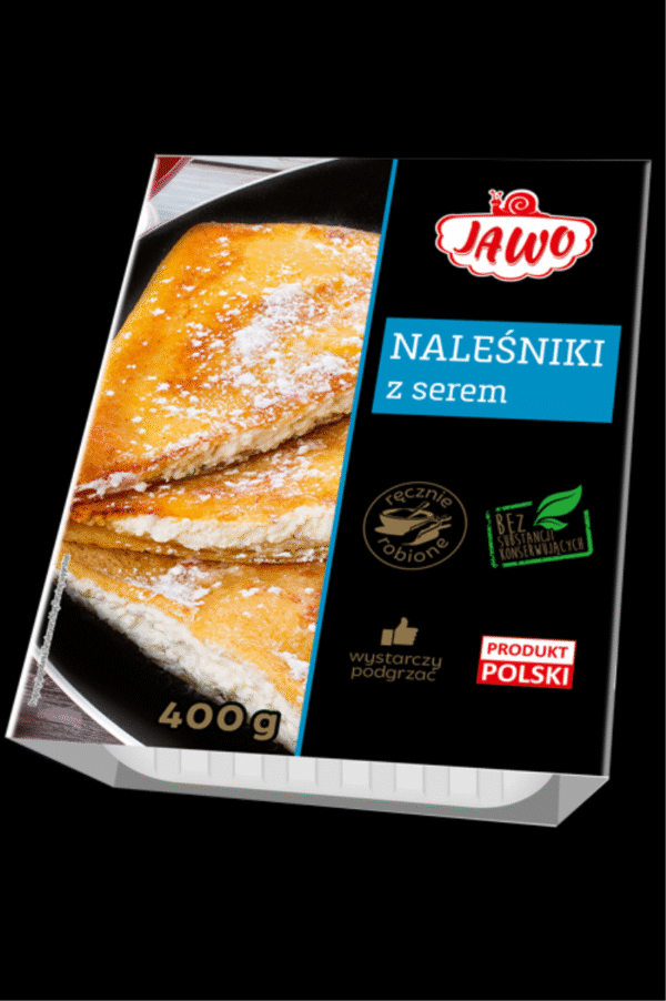 NALEŚNIKI Z SEREM JAWO 400G.