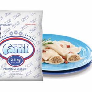 FAMI PIEROGI MIĘSO LUZ 2,5KG.