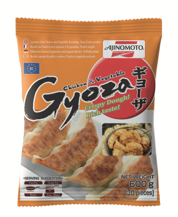 GYOZA Z KURCZAKIEM I WARZ. 600G JAWO.