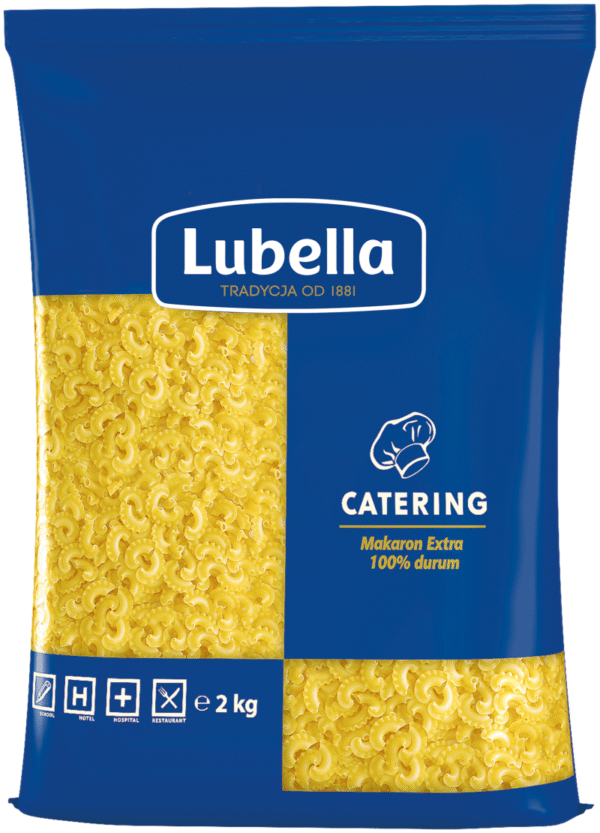 MAKARON KOLANKO OZDOBNE 2KG LUBELLA.