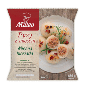 MATEO PYZY MIĘSO 450G (12szt).
