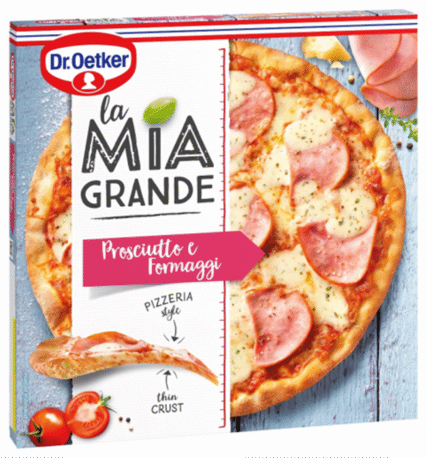 LA MIA GRANDE SZYNKA SER 400G PIZZA.