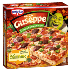 GUSEPPE CHORIZO GREEN PEPPER SHREK 423g. PIZZA