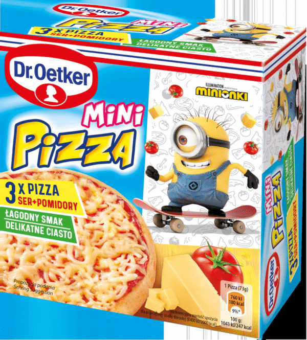 MINI PIZZA SER I POMID 270G(3szt).