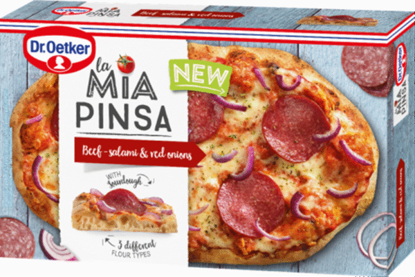LA MIA PINSA SALAMI 305g PIZZA DR.OETKER