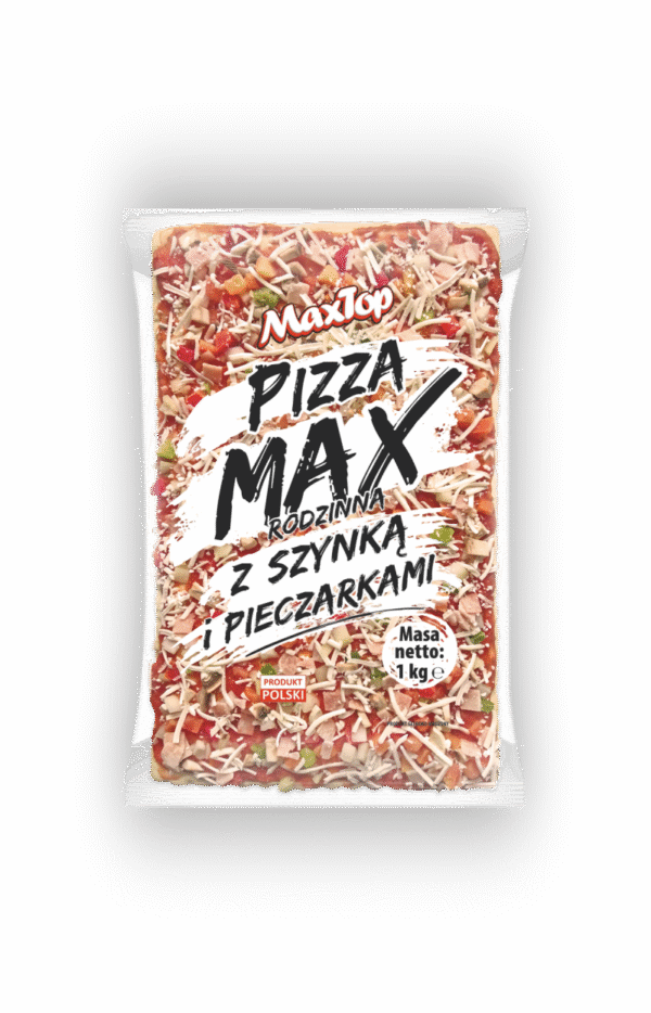 PIZZA SZYNKA Z PIECZARKA 1KG MAXTOP (5szt).