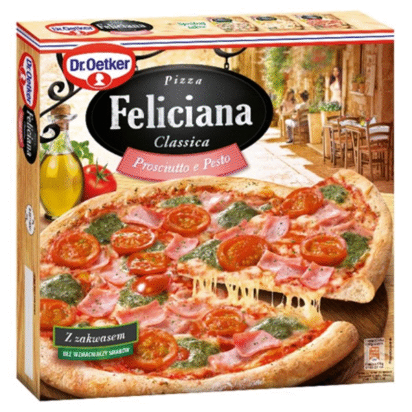 PIZZA FELICIANA SZYNKA I PESTO 360G.