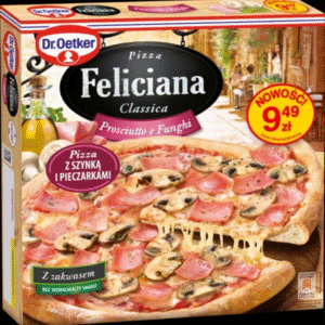 PIZZA FELICIANA SZYNKA I PIECZARKA 340G.