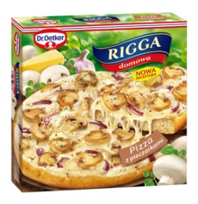 PIZZA RIGGA PIECZARKA 260G.
