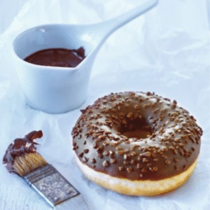 DONUT Z POLEWĄ CZEKOLADOWĄ (LUZ) 55G (48szt)R VANDEMOORTELE.
