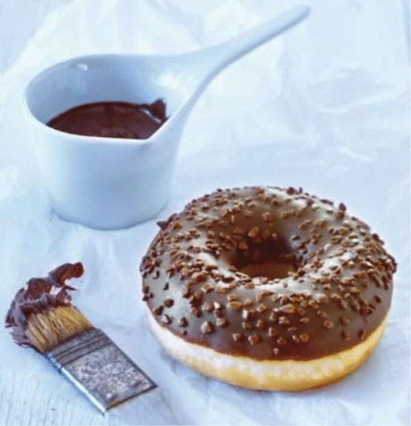 DONUT Z POLEWĄ CZEKOLADOWĄ (LUZ) 55G (48szt)R VANDEMOORTELE.