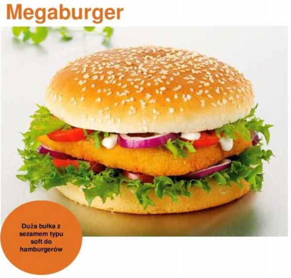 BUŁKA 140 (24szt) HAMBURGER.