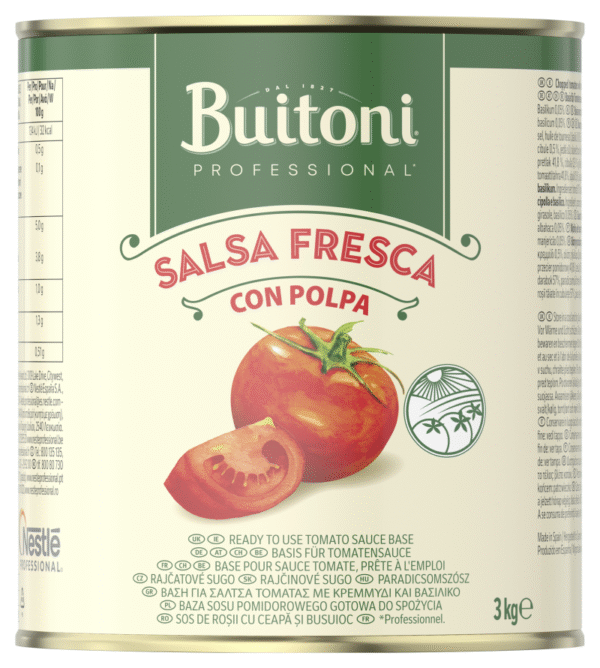 BUITONI SALSA FRESCA CON POLPA 6x3kg
