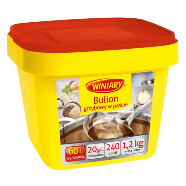 WINIARY BULION GRZYBOWY PASTA 1.2KG.