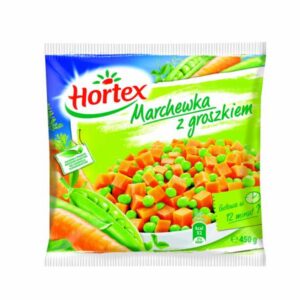 MARCHEW Z GROSZKIEM 450G HORTEX.