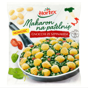 MAKARON NA PATEL. GNOCCHI SZPINAK 450G HORTEX.