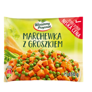 MARCHEW Z GROSZKIEM 450G WIOS PRZY HORTEX.