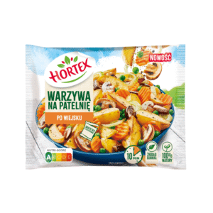 WARZYWA NA PATELNIE PO WIEJSKU 450G HORTEX.