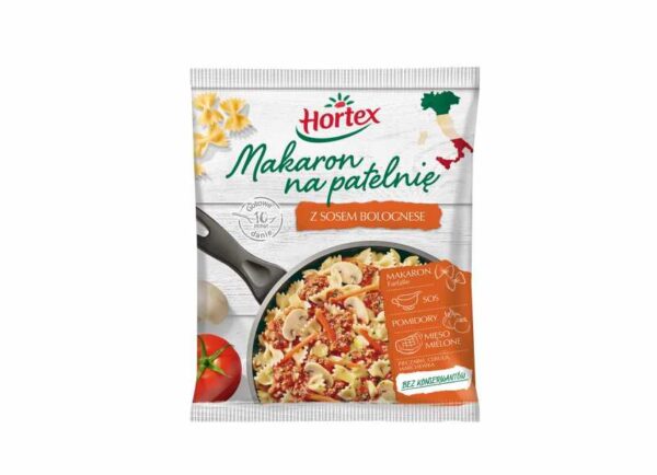 MAKARON NA PATEL. SOS BOLOGNESE 450G HORTEX.