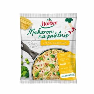 MAKARON NA PAT. SOS CARBONARA 450G HORTEX.
