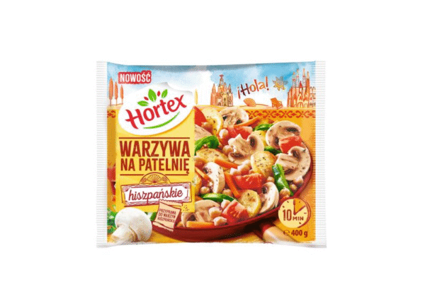 WARZYWA NA PATEL DANIE HISZPAŃSKIE 400G HORTEX.
