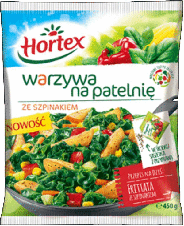 WARZYWA NA PATEL.ZE SZPINAKIEM 450G HORTEX