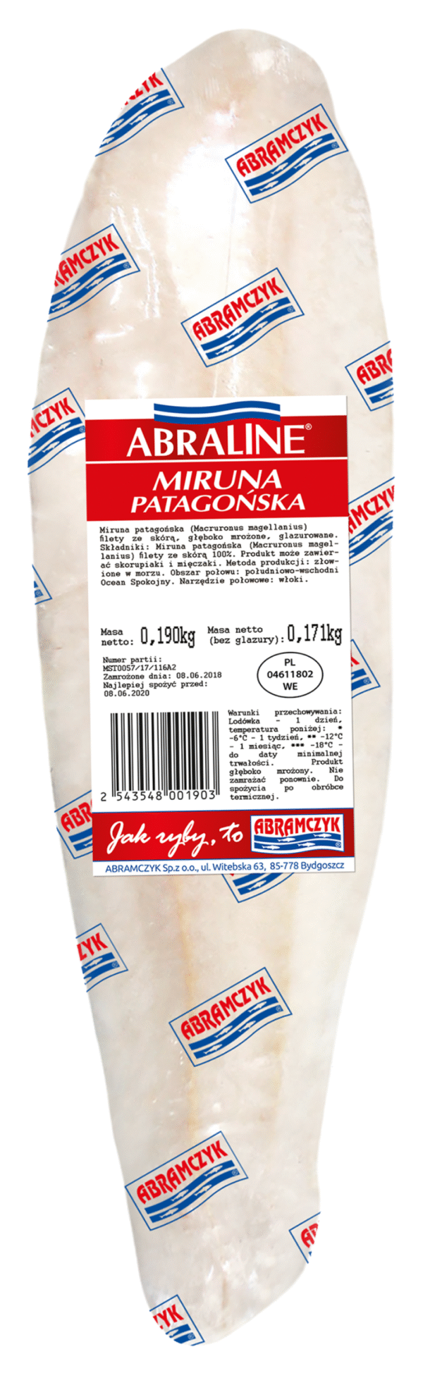 MIRUNA FILET Z/S IWP 10% ABRALINE.