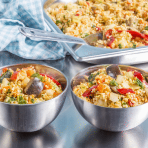 KASZA BULGUR Z WARZYWAMI 1,5KG FROSTA.