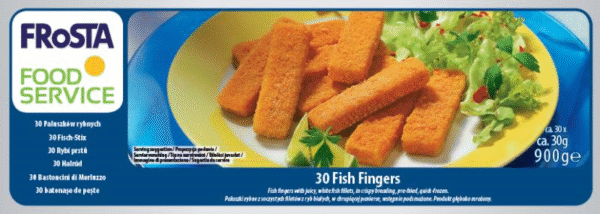 FISH FINGERS 900G FROSTA.