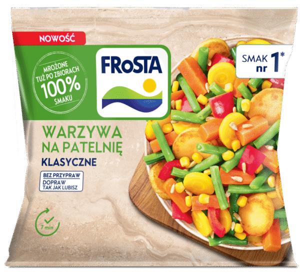 WARZYWA NA PATEL. KLASYCZNE 400G FROSTA.