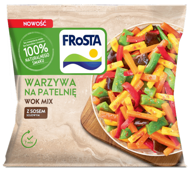 WARZYWA NA PATEL. WOK MIX 400G FROSTA.