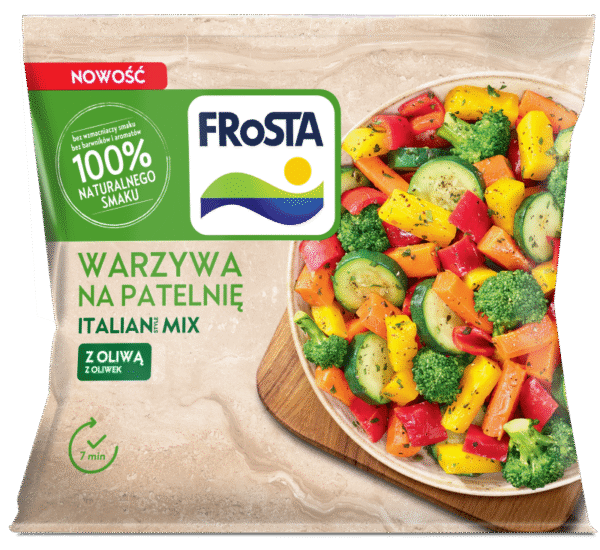 WARZYWA NA PATEL. ITALIAN MIX 400G FROSTA.