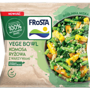 VEGE BOWL KOMOSA RYŻOWA Z WARZYWAMI 400G FROSTA.