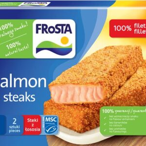 STEKI Z ŁOSOSIA 200G FROSTA.