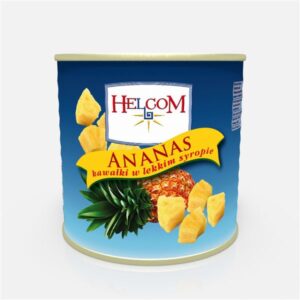 HELCOM ANANAS KAWAŁKI 3100ml/1840g.