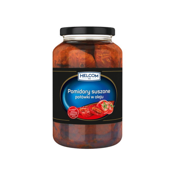 HELCOM POMIDORY SUSZ. PASKI W OLEJU 4100G.