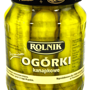 ROLNIK OGÓRKI KANAPKOWE SŁOIK 720ml/670G.