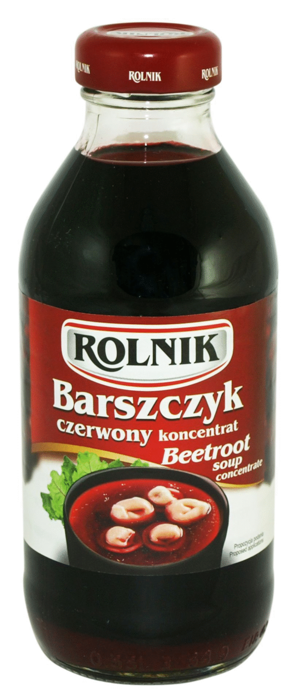 ROLNIK BARSZCZYK CZERWONY 330ML.