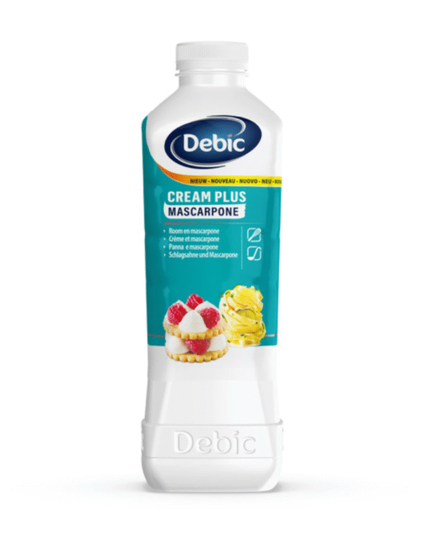 DEBIC ŚMIETANKA Z MASCARPONE 36,5% 1L.