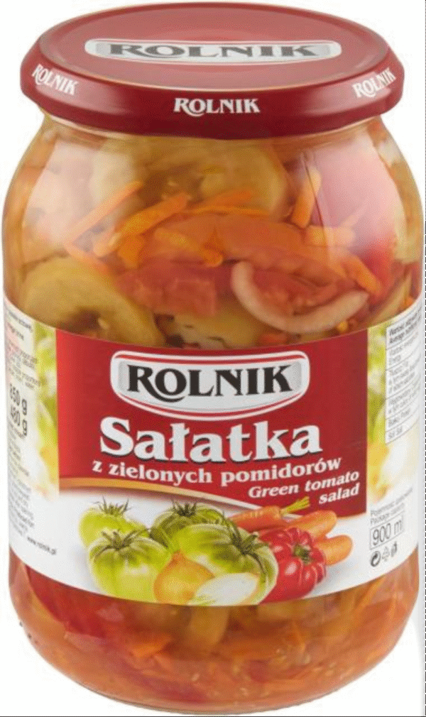 ROLNIK SAŁATKA Z ZIELONYCH POMIDORÓW 900ML.