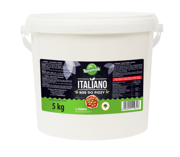SOS DO PIZZY Z ZIOŁAMI ITALIANO 5KG TARSMAK