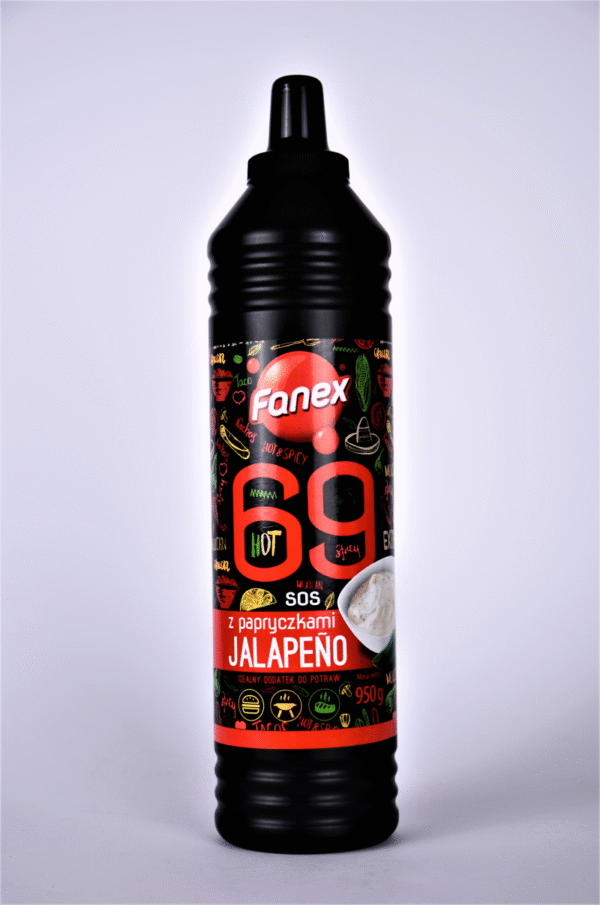 FANEX SOS Z PAPRYCZKAMI JALAPENO 950G