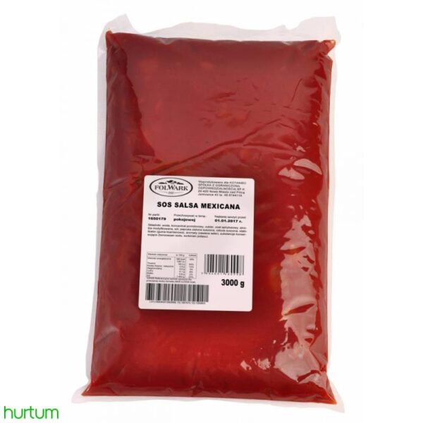 SALSA MEXICANA 3KG WOREK FOLW.