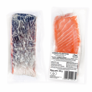 ŁOSOŚ ATLANTYCKI PORCJE Z FILETA ZE SKÓRĄ 25x184/200g) MyFOOD.