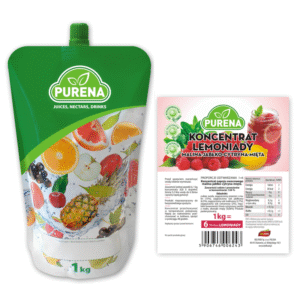 KONC. LEMONIADY MALINA CYTRYNA MIĘTA 1L PURENA (6)